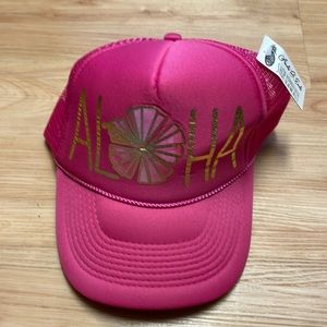 Aloha Pink Trucker Hat